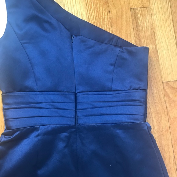 David’s Bridal Navy Dress - Picture 3 of 3